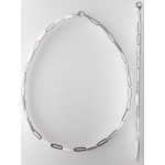S70200 - Silber Collier-Armband