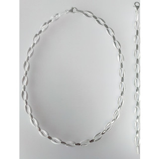 S70700 - Silber Collier-Armband