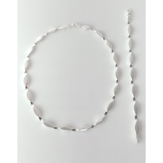S71800 - Silber Collier-Armband