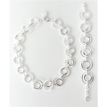S90500 - Silber Collier-Armband