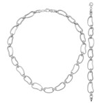 S56500 Silber Collier-Armband