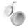 Medaillon oval breit - Silber Medallion - poliert