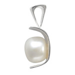 Perlenliege - Silber Perlenanhänger -...