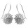 Ohrring Igel - Silber Ohrringe plain - poliert