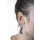 Lipa - Silber Ohrringe plain - gebürstet/poliert