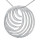 Anagallis - Silber Anhänger plain - poliert