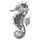 Seepferdchen - Silber Anhänger Perlmutt - poliert - mehrfarbig