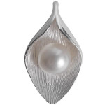 Cortusa - Silber Perlenanhänger - mattiert/poliert