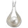 Tellima - Silber Perlenanhänger - gebürstet/poliert