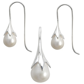 Leonotis  - Silber Set Perle - poliert