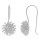 Calibrach - Silber Ohrringe plain - mattiert
