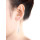 Lo - Silber Ohrringe plain - poliert