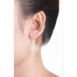 Ondi - Silber Ohrringe plain - gebürstet