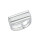 Plain-Silberring - plain - Mattiert und Poliert - R7805 52
