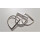 Plain-Silberring - plain - Mattiert und Poliert - R7805 52