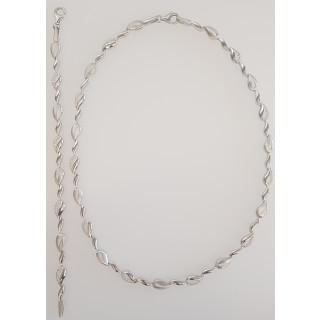  Silber Collier-Armband - T49500