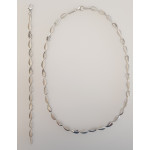  Silber Collier-Armband - T49700