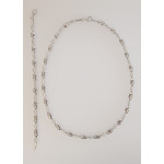  Silber Collier-Armband - T49800