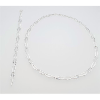  Silber Collier-Armband - S70400