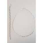  Silber Collier-Armband - T47500