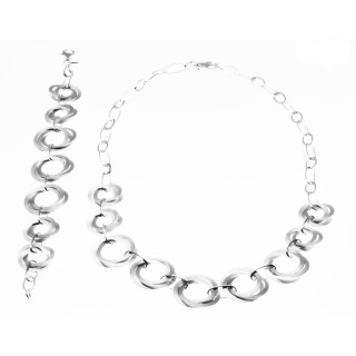  Silber Collier-Armband - S65200