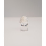 Silberring plain - Mattiert und Poliert - R7539