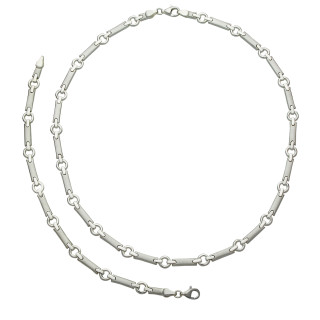 S13200-Silber Collier-Armband Set