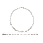 S23300-Silber Collier-Armband
