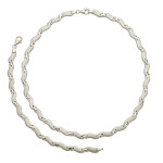 S41300-Silber Collier-Armband