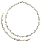 S41400-Silber Collier-Armband