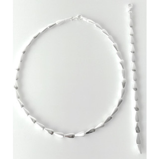 S50000 - Silber Collier-Armband