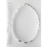 S52300 - Silber Collier-Armband