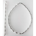 S42300 - Silber Collier-Armband