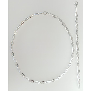 S93700 - Silber Collier-Armband