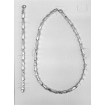 T44900 - Silber Collier-Armband
