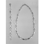 T45600 - Silber Collier-Armband